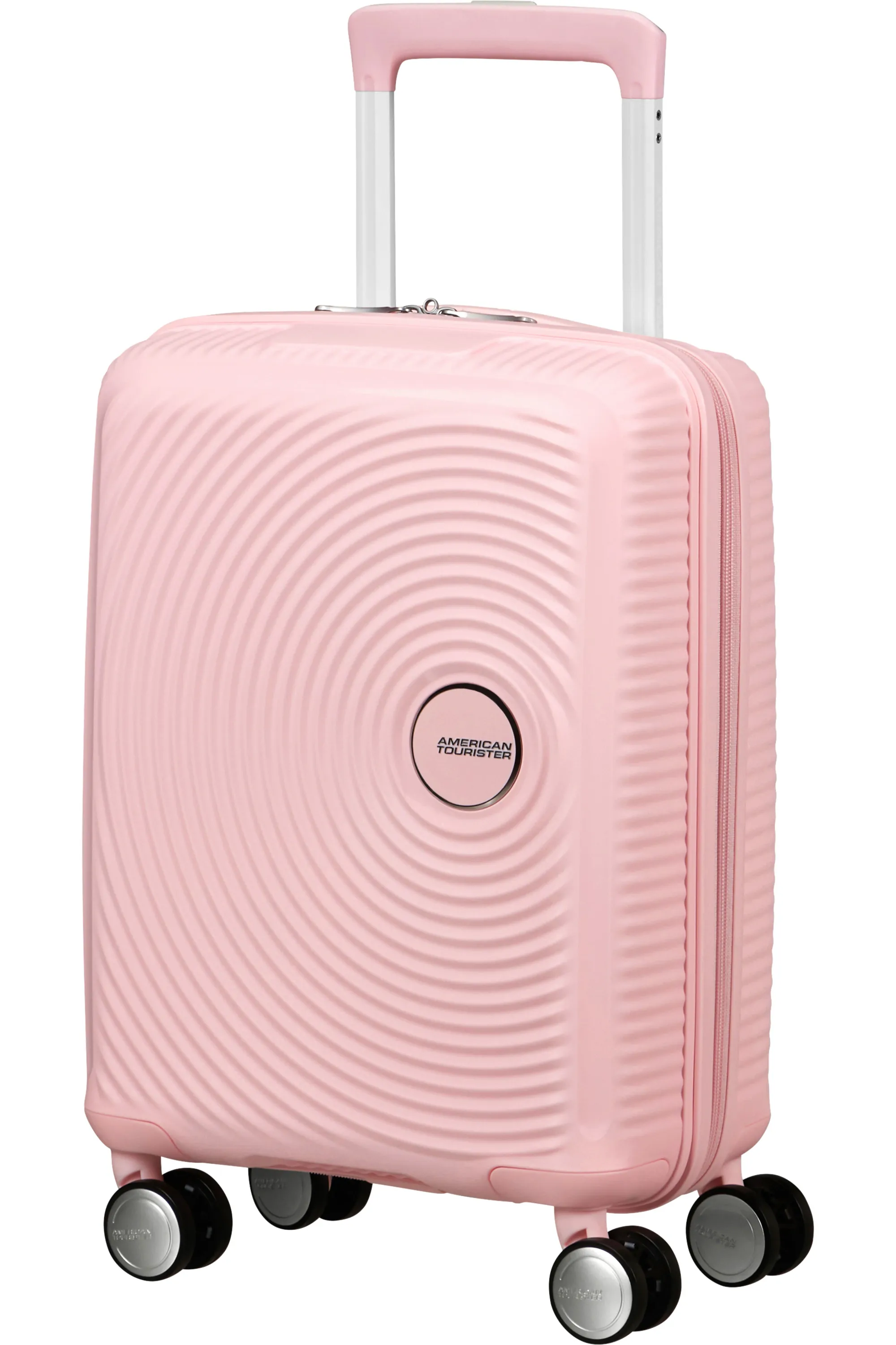 American Tourister Soundbox Mini 22 L 100% polypropylene Children's Roller Bag, Pastel Pink