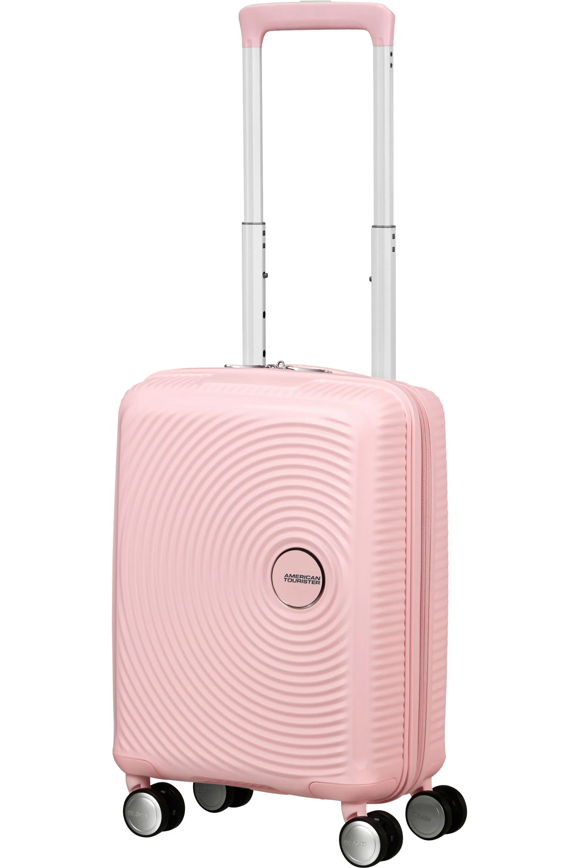 American Tourister Soundbox Mini 22 L 100% polypropylene Children's Roller Bag, Pastel Pink