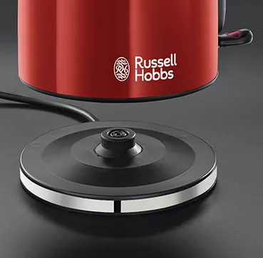 Russell Hobbs Colours Plus -vedenkeitin, punainen, 1.7l