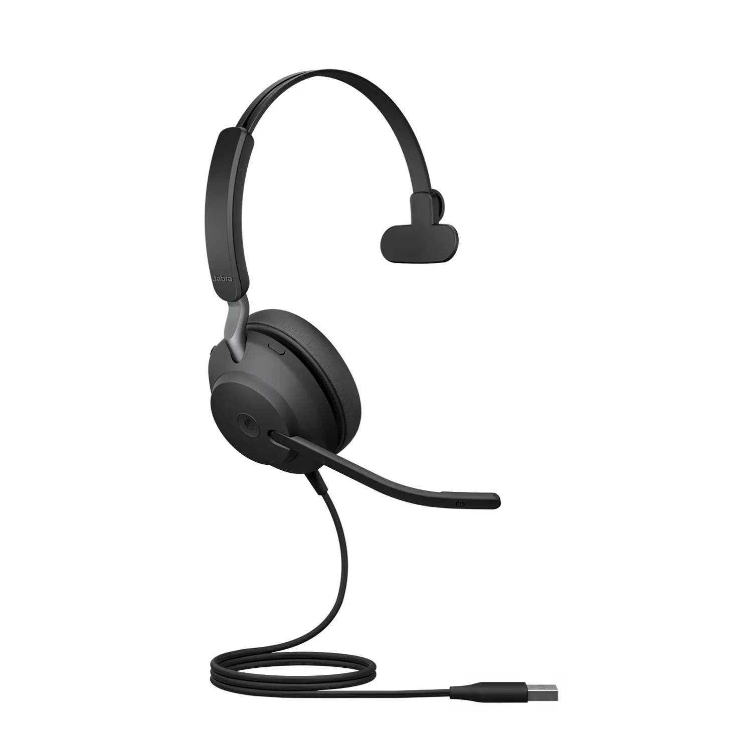 Jabra Evolve2 40 SE USB-A MS -kuuloke mikrofonilla, musta
