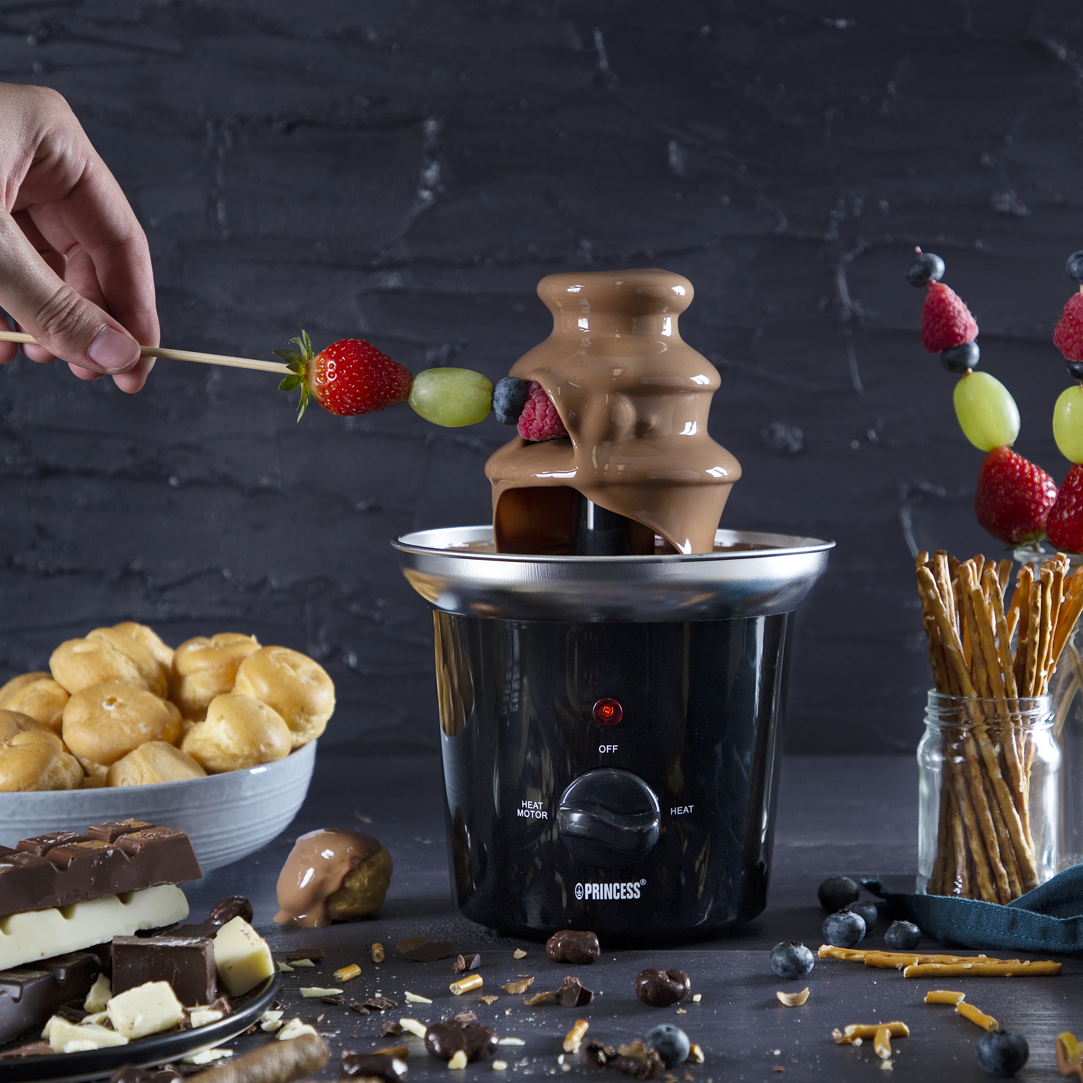 Princess Chocolate Fountain - chocolad