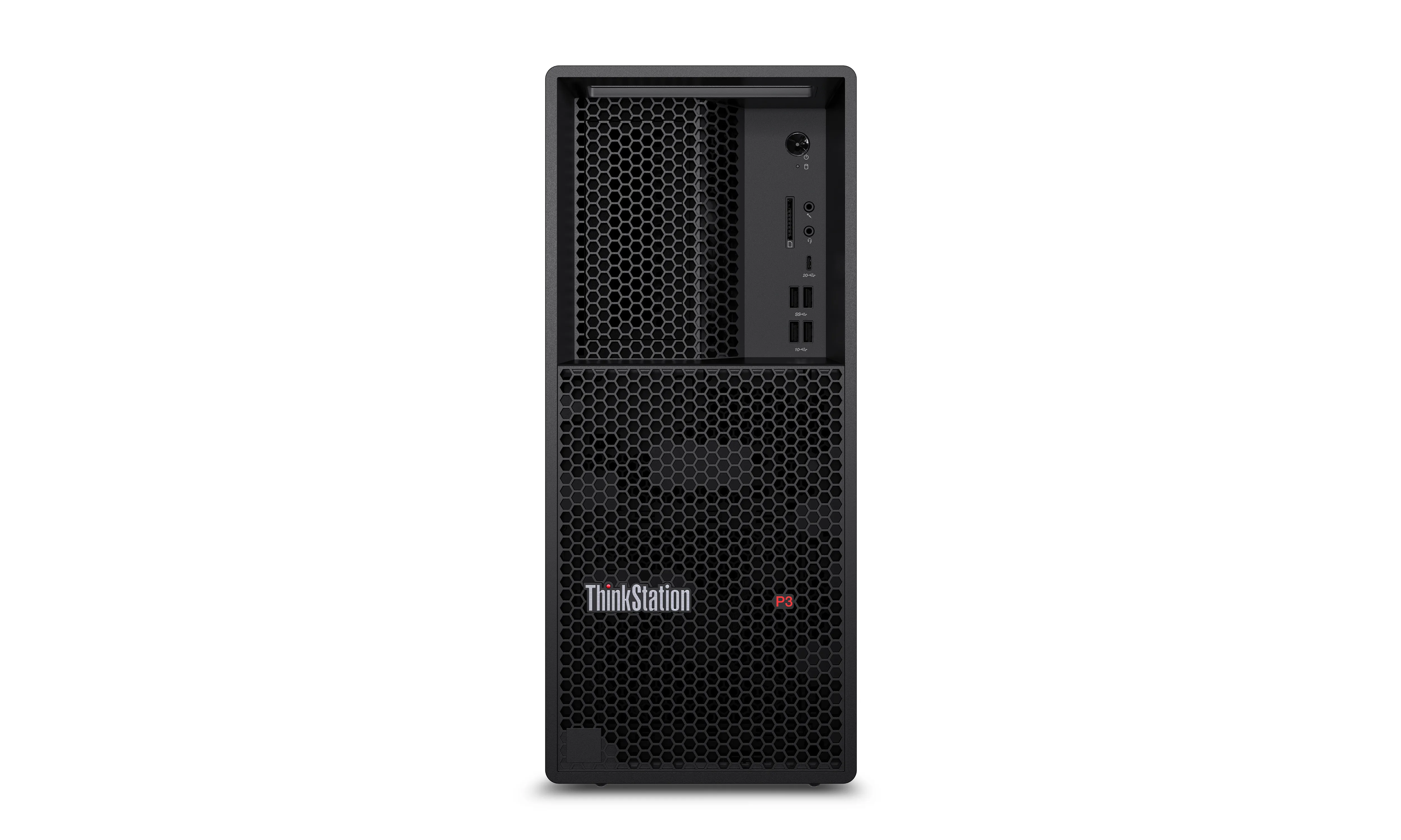 Lenovo ThinkStation P3 Gen 2 Intel Core Ultra 7 265K, 64 GB, 1 TB, Win 11 Pro arbetsstation, tower, svart