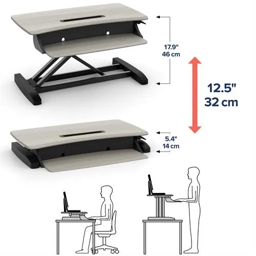 WorkFit-Z Mini Sit-Stand Desktop