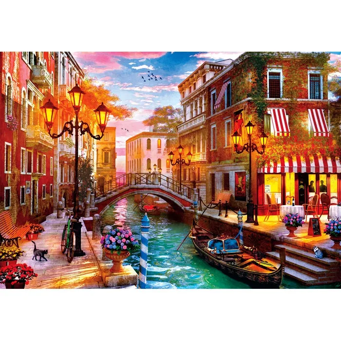 Clementoni High Quality Collection Sunset Over Venice - puzzle, 500 pcs