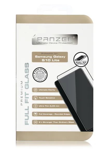 Panzer Full-Fit Glass, Galaxy S10 Lite - Screen Glass
