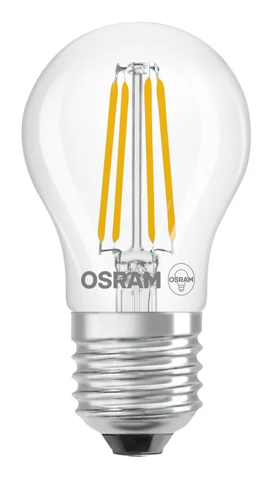 OSRAM LED Star Classic P40 Filament Globe Bulb 3.4 W 2700 K 470 lm E27 Clear