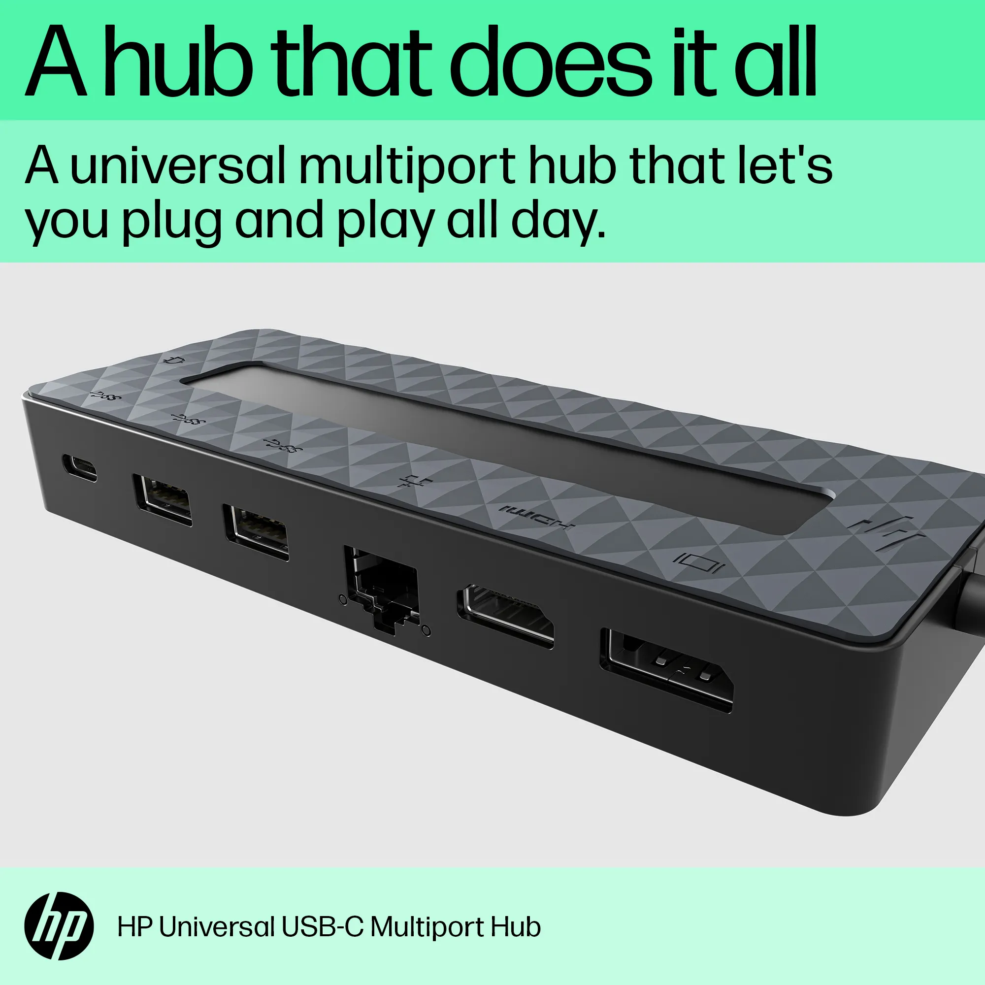 HP Univ USB-C Multiport Hub