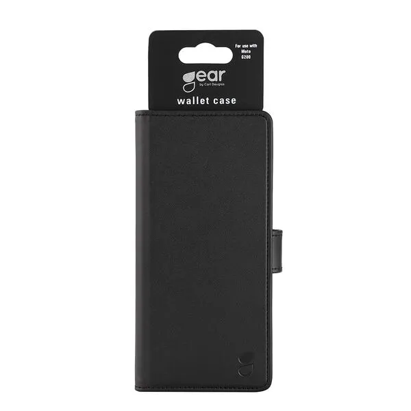 GEAR Wallet, Moto G200 - Wallet Case, Black