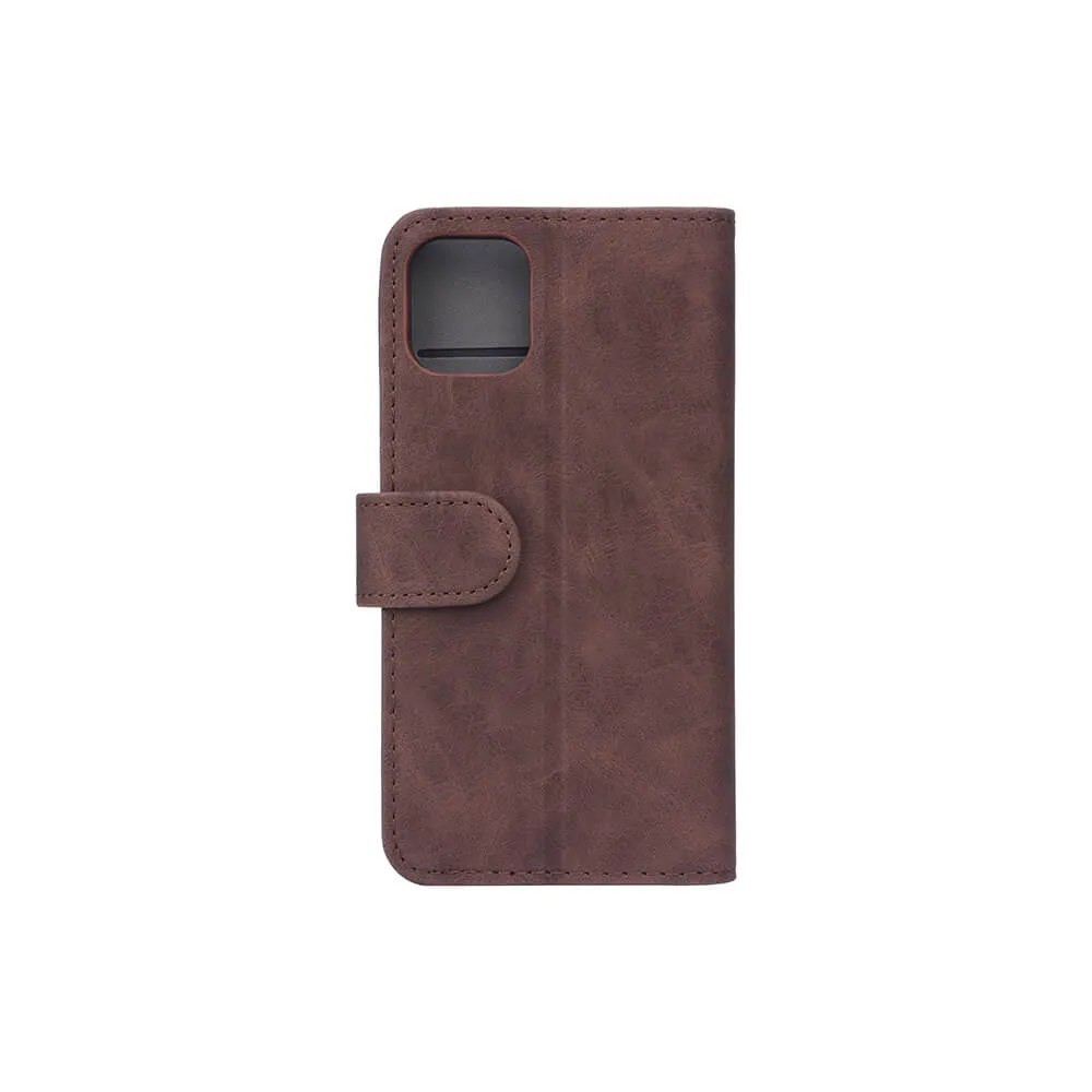 GEAR Wallet, iPhone 11 - pl&aring;nboksfodral, Brun