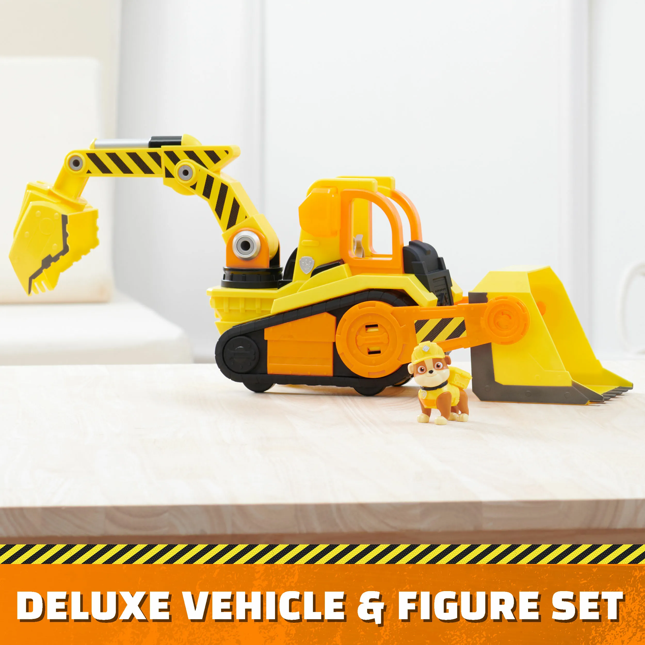 Spin Master Rubble &amp; Crew - Large Bulldozer Toy Vehicle