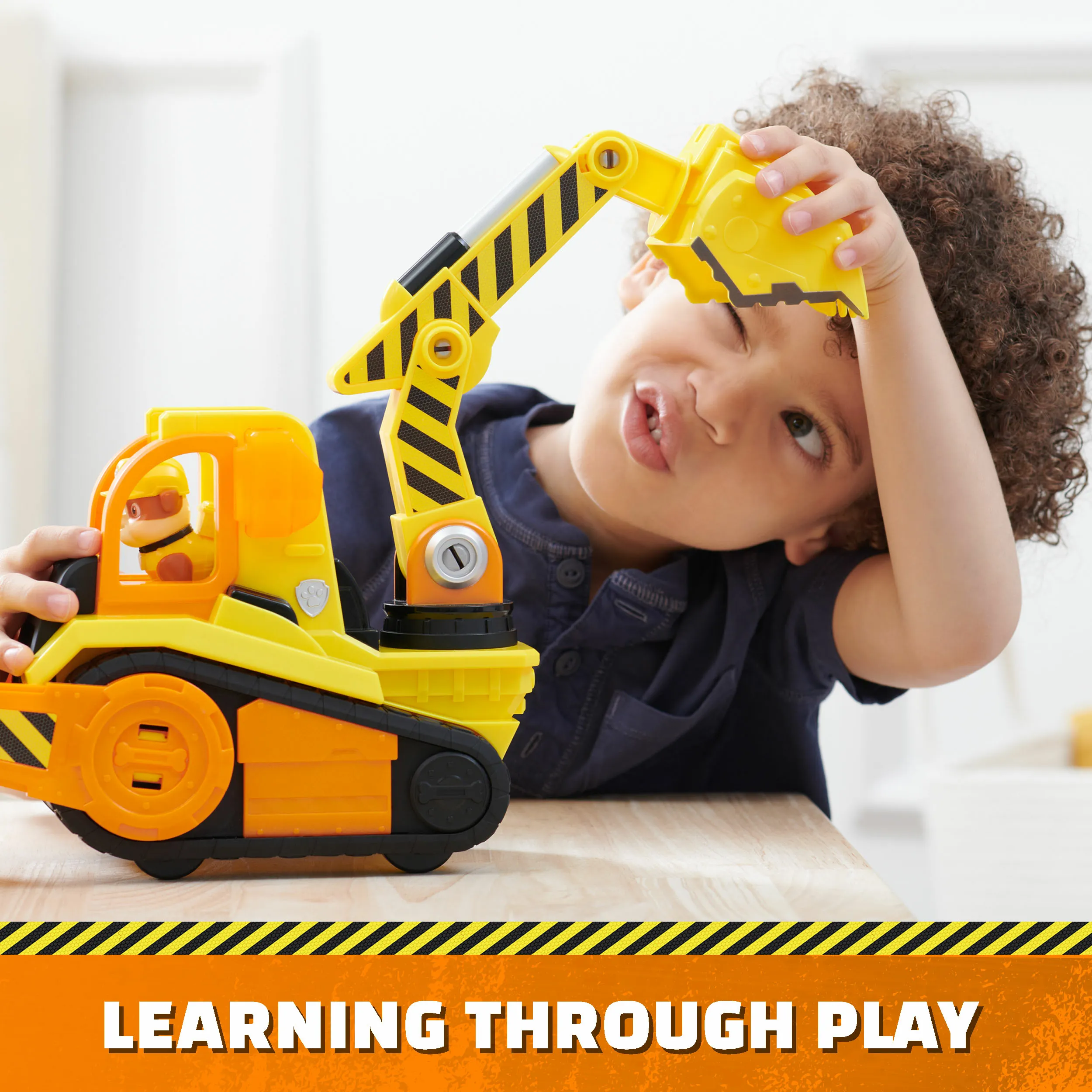 Spin Master Rubble &amp; Crew - Large Bulldozer Toy Vehicle