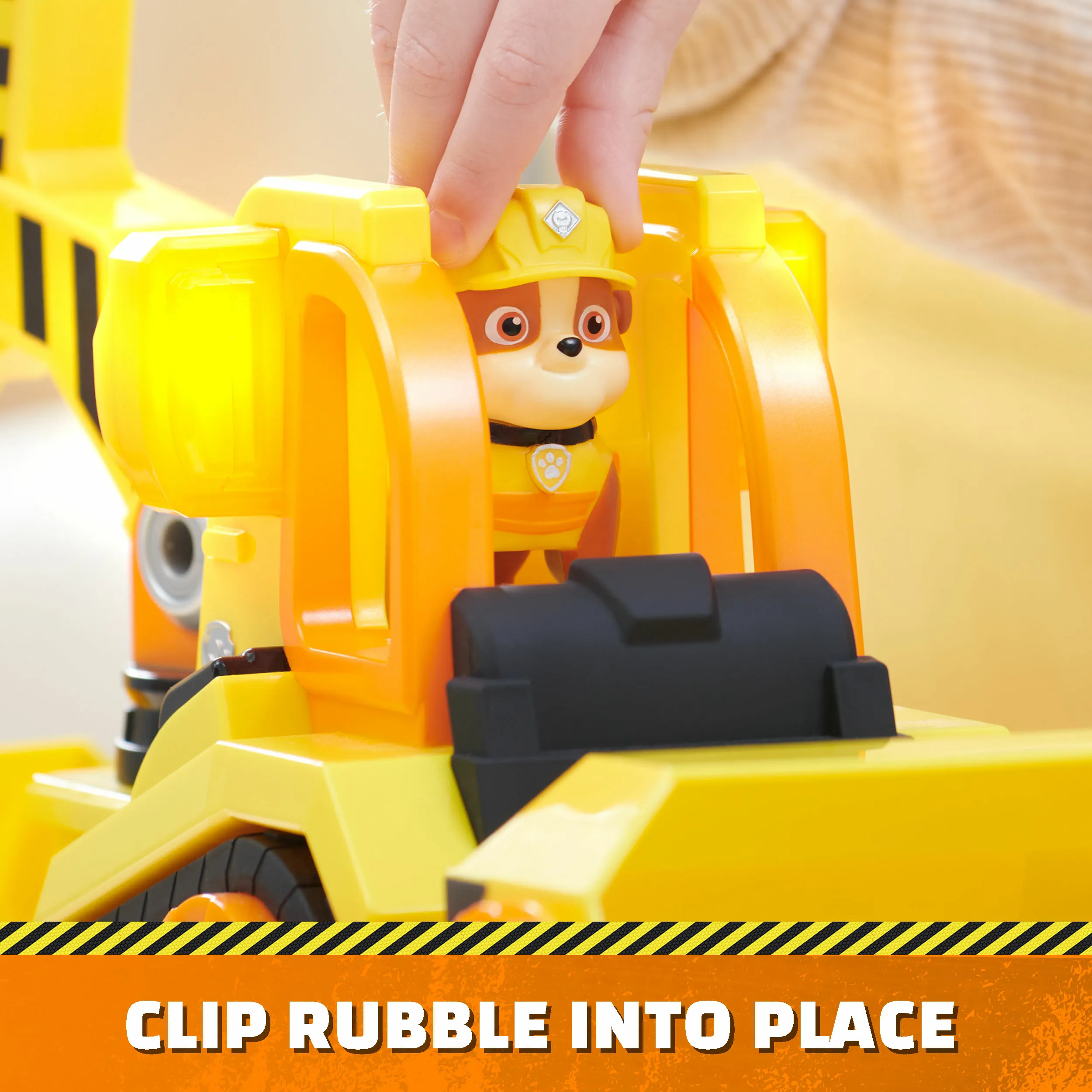 Spin Master Rubble &amp; Crew - Large Bulldozer Toy Vehicle
