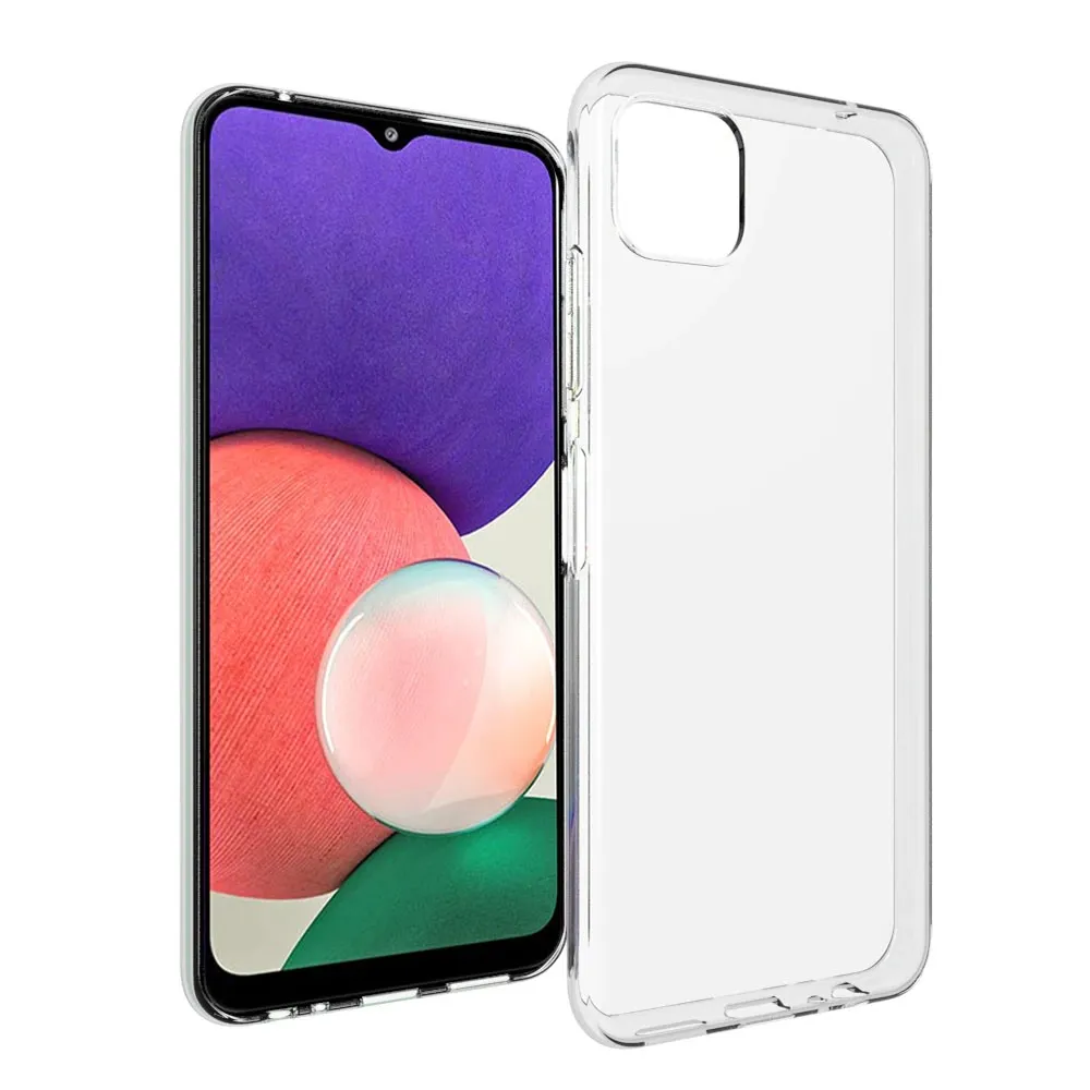 Insmat Crystal Cover, Galaxy A22 5G - fodral, Transparent