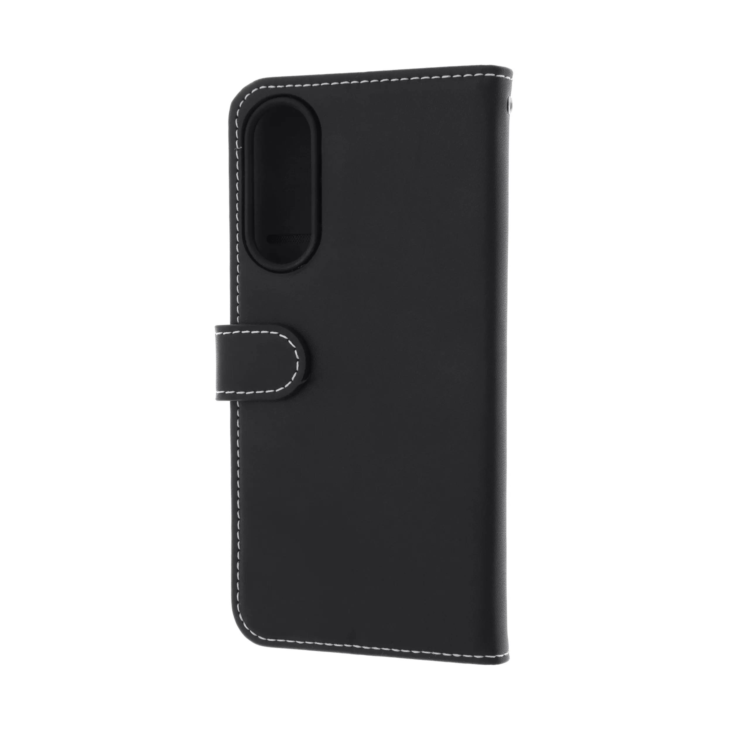 Insmat Flip Case Galaxy S25 Edge - flipfodral, svart
