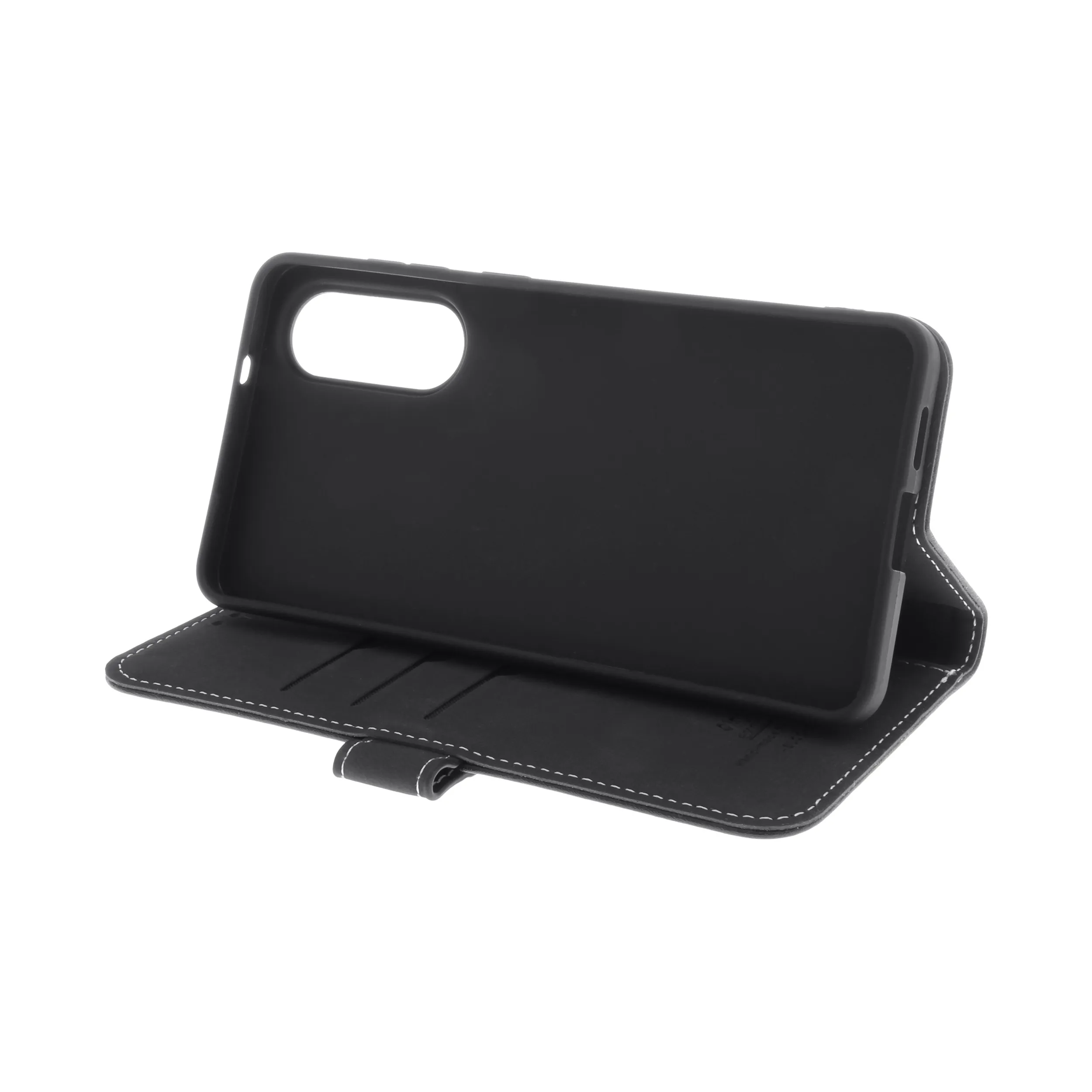 Insmat Flip Case Galaxy S25 Edge - flipfodral, svart