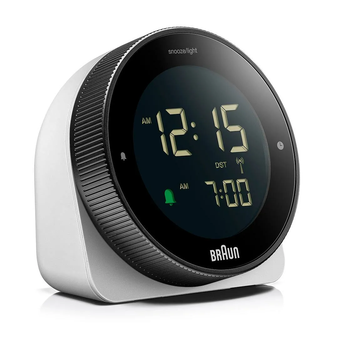 Braun BC 24 W DCF Funkwecker weiß