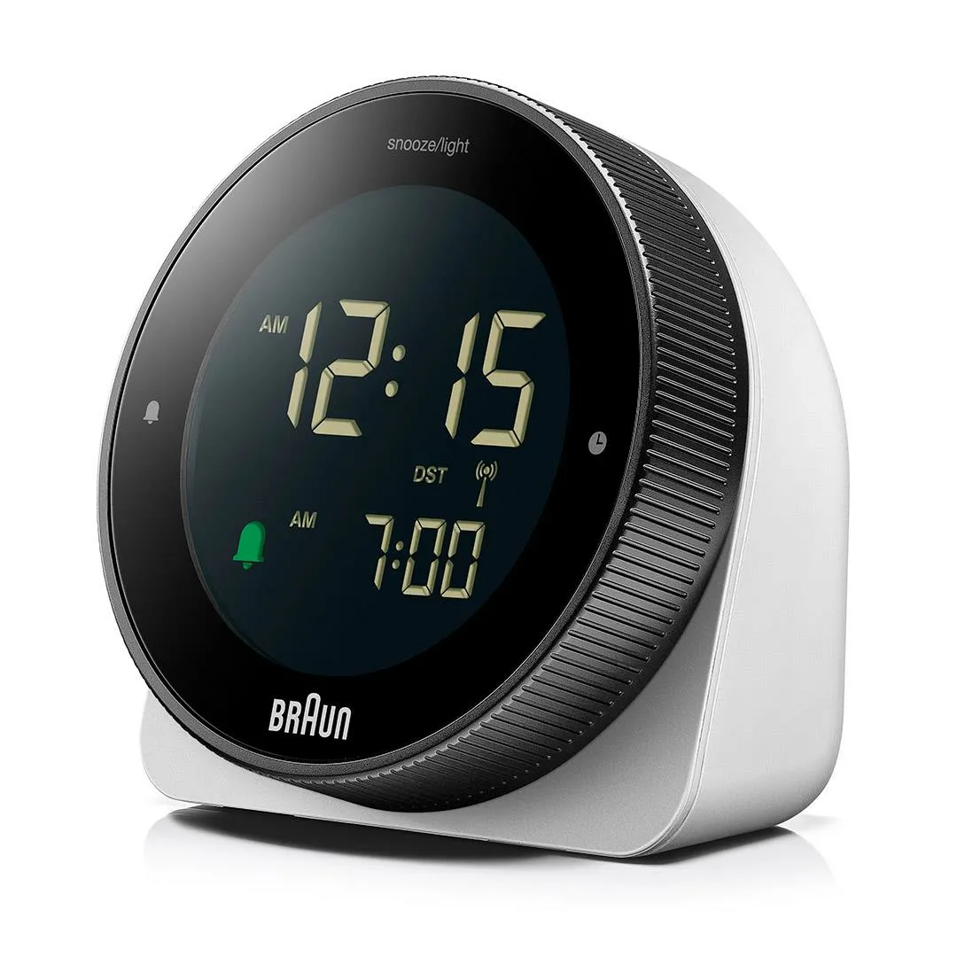 Braun BC 24 W DCF Funkwecker weiß