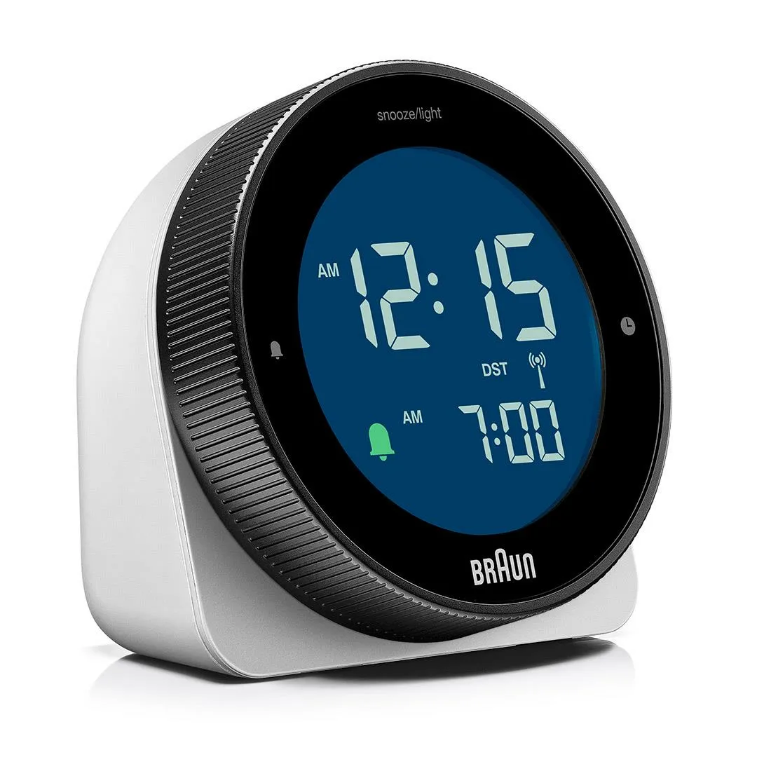 Braun BC 24 W DCF Funkwecker weiß