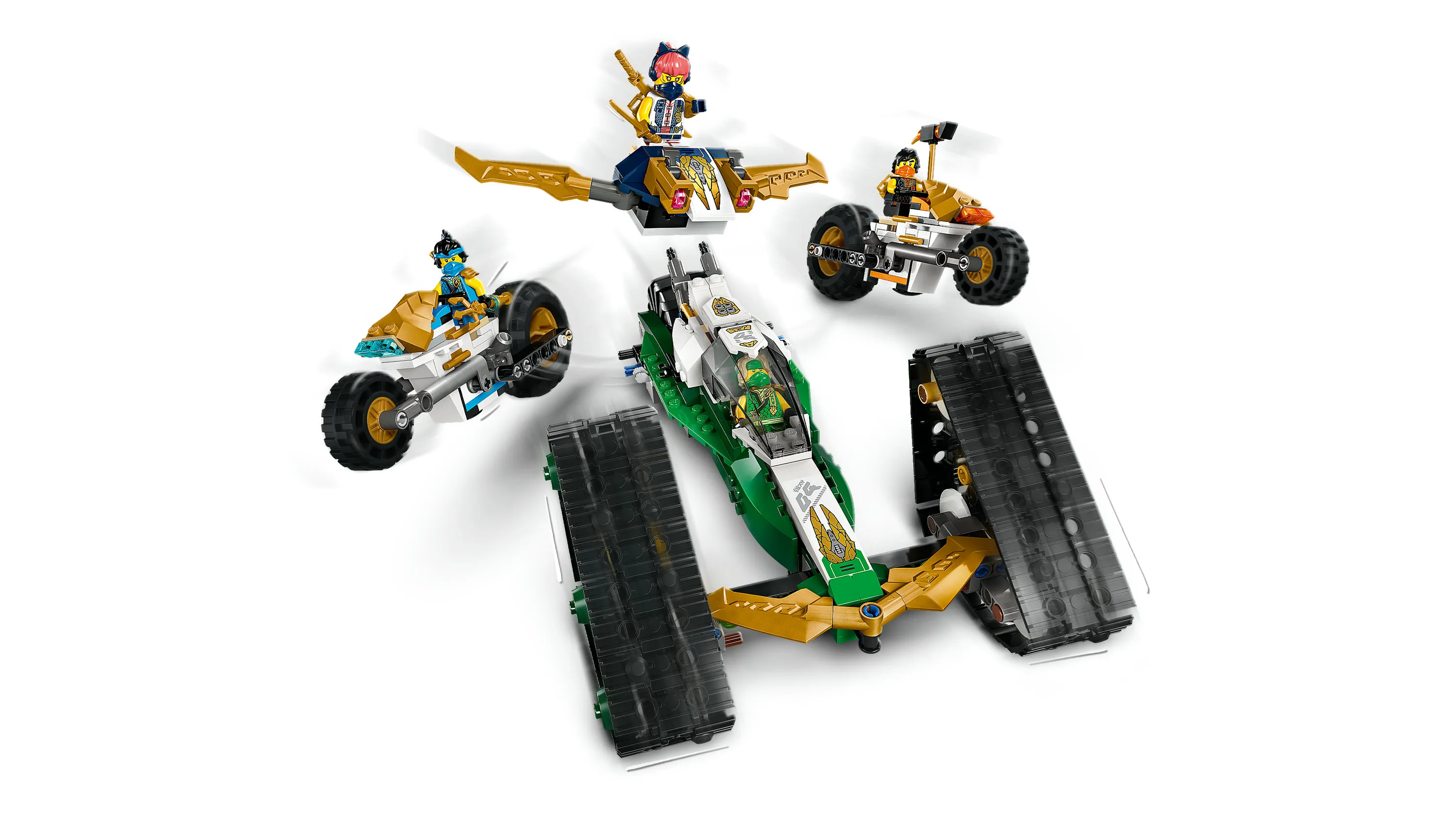 LEGO NINJAGO Ninjateamets bef&auml;lsfordon 71820
