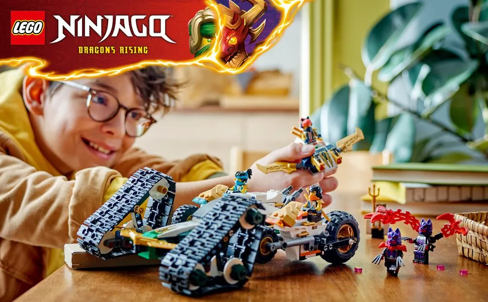 LEGO NINJAGO Ninjateamets bef&auml;lsfordon 71820