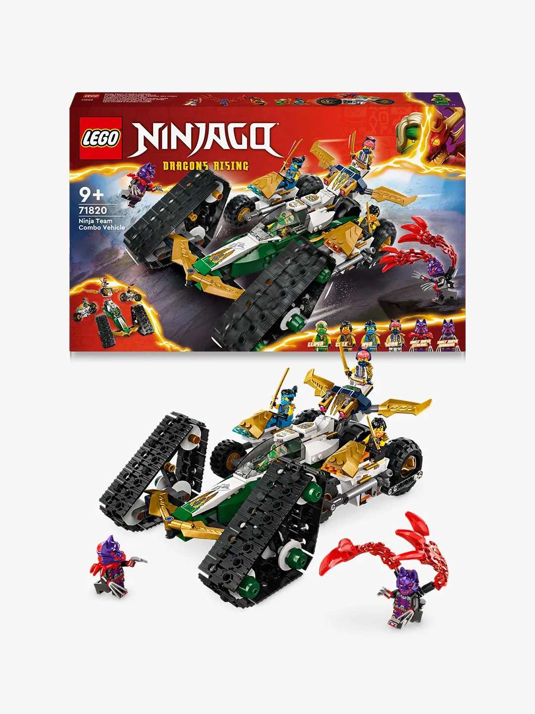 LEGO NINJAGO Ninjateamets bef&auml;lsfordon 71820