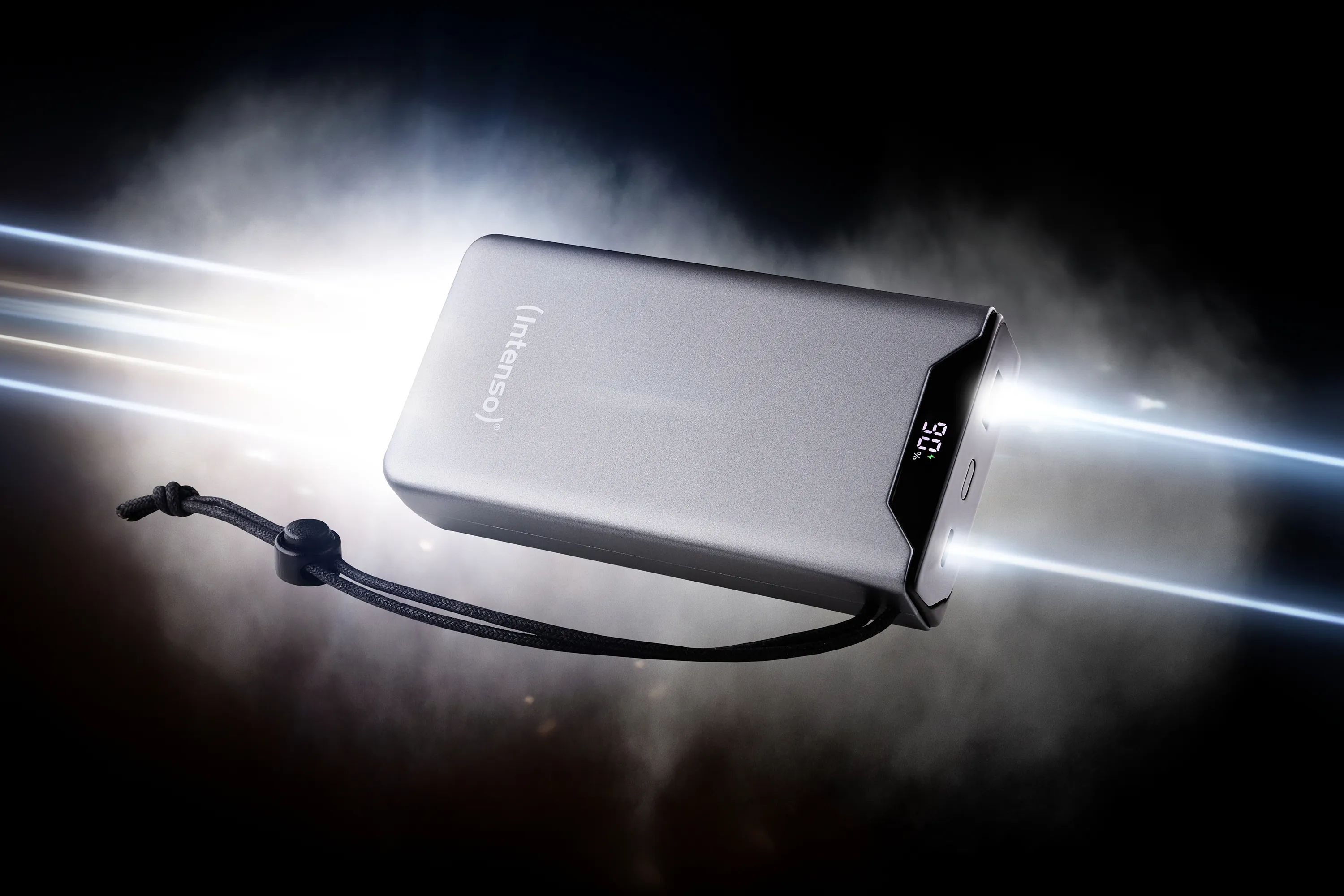 Intenso F20000 -varavirtalähde, 20000 mAh, Harmaa