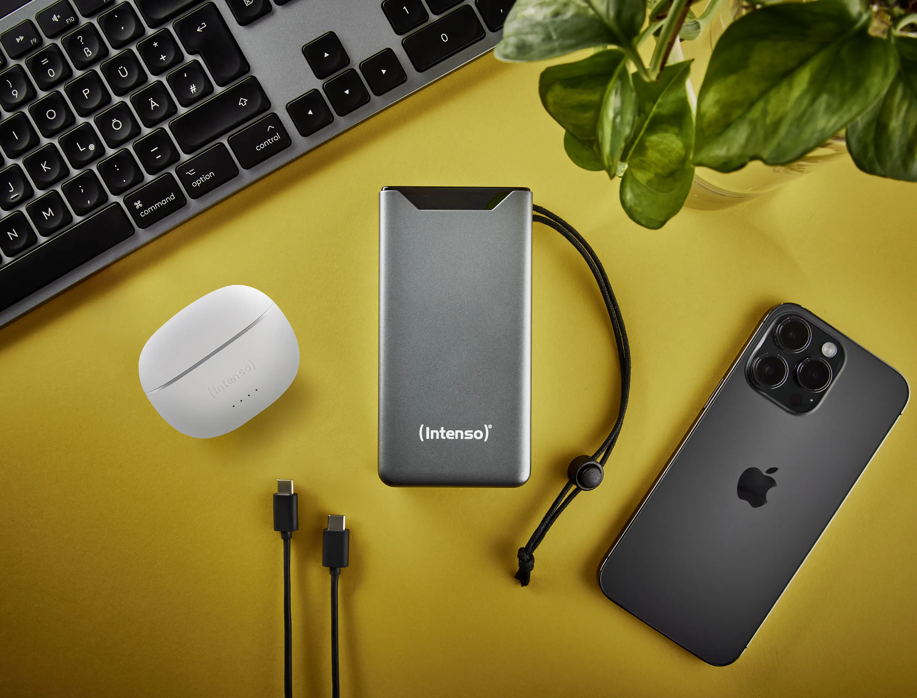 Intenso F20000 -varavirtalähde, 20000 mAh, Harmaa