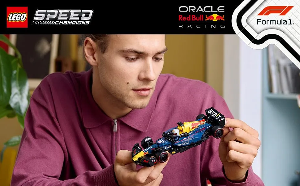 LEGO Speed Champions Oracle Red Bull Racing RB20 F1 kilpa-auto 77243
