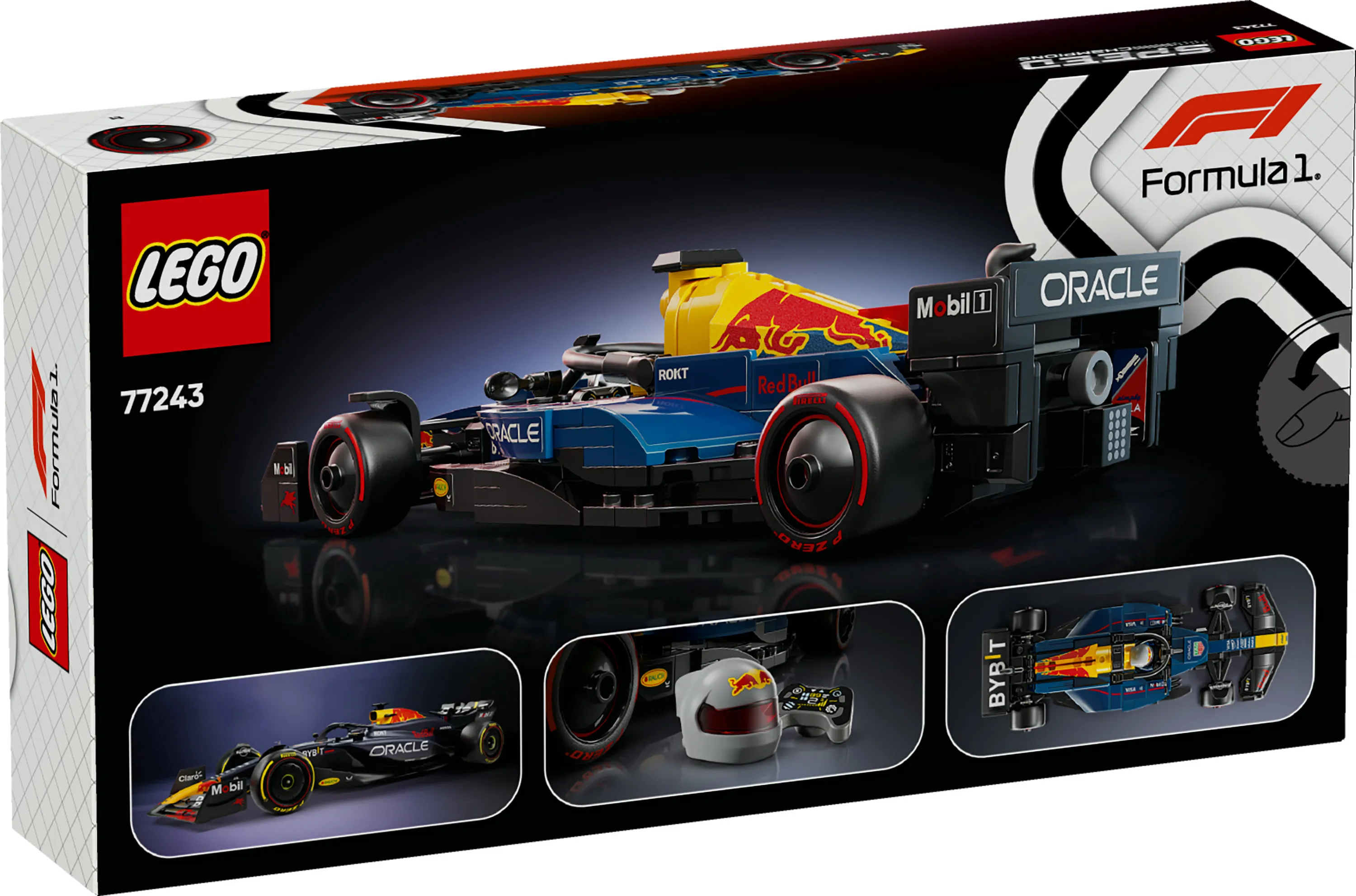 LEGO Speed Champions Oracle Red Bull Racing RB20 F1 kilpa-auto 77243