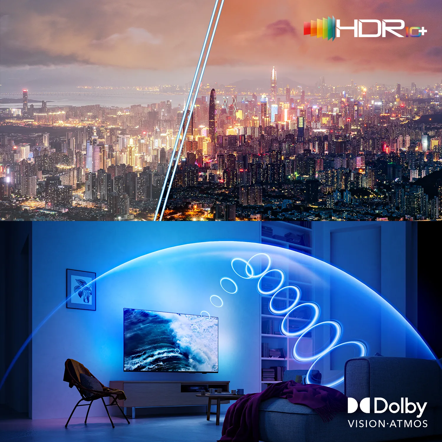 Philips 77OLED910/12 77" 4K Google TV, 144 Hz, HDR10+, Dolby Vision, metallic