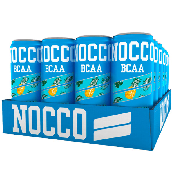 NOCCO Caribbean &ndash; BCAA energiajuoma 330 ml 24-pack