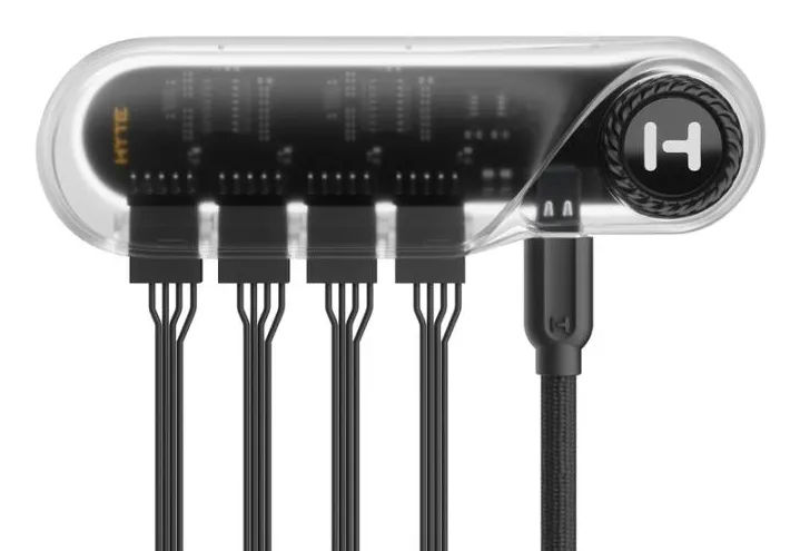 HYTE ACC-HYTE-USB-HUB Internal USB 2.0 Hub, Black