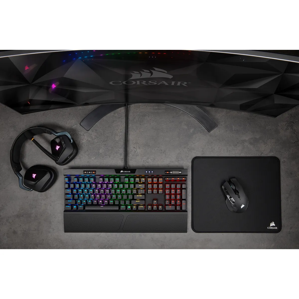 Corsair Ironclaw RGB - wireless gaming mouse, black