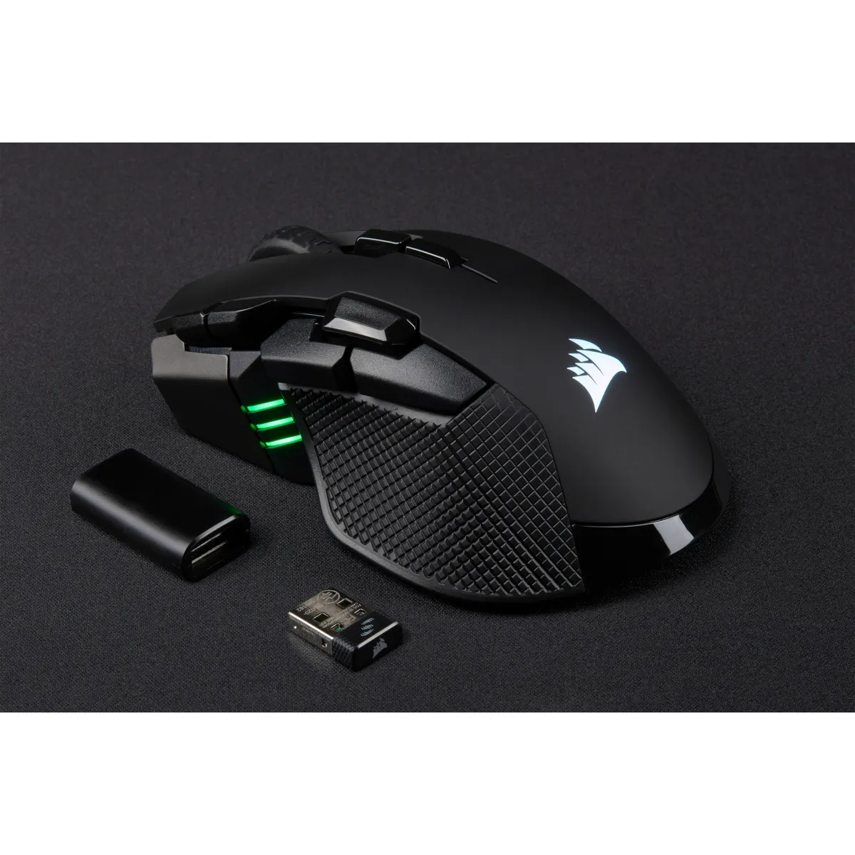 Corsair Ironclaw RGB - wireless gaming mouse, black