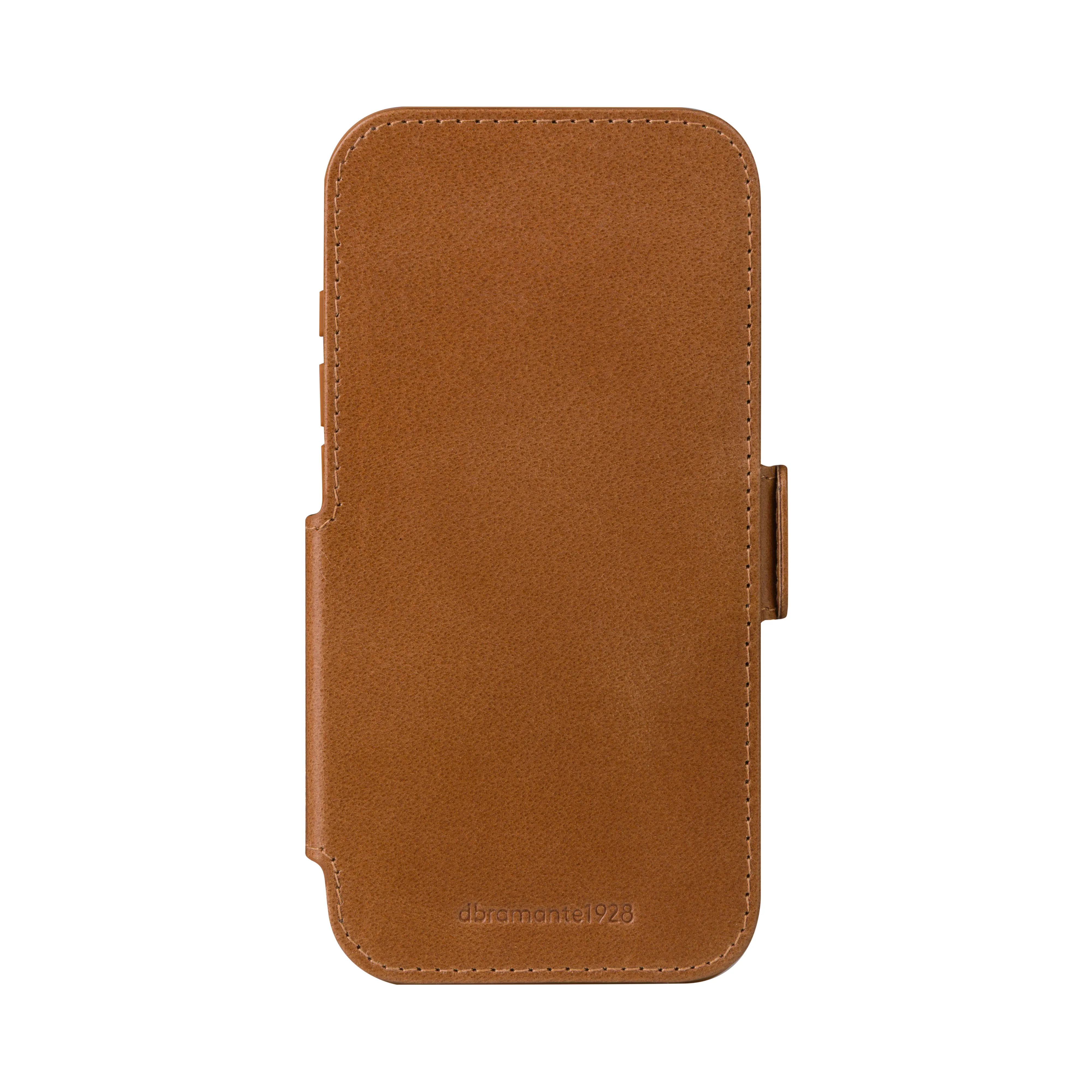 Dbramante1928 Copenhagen Wallet Case for iPhone 17 Pro, Brown