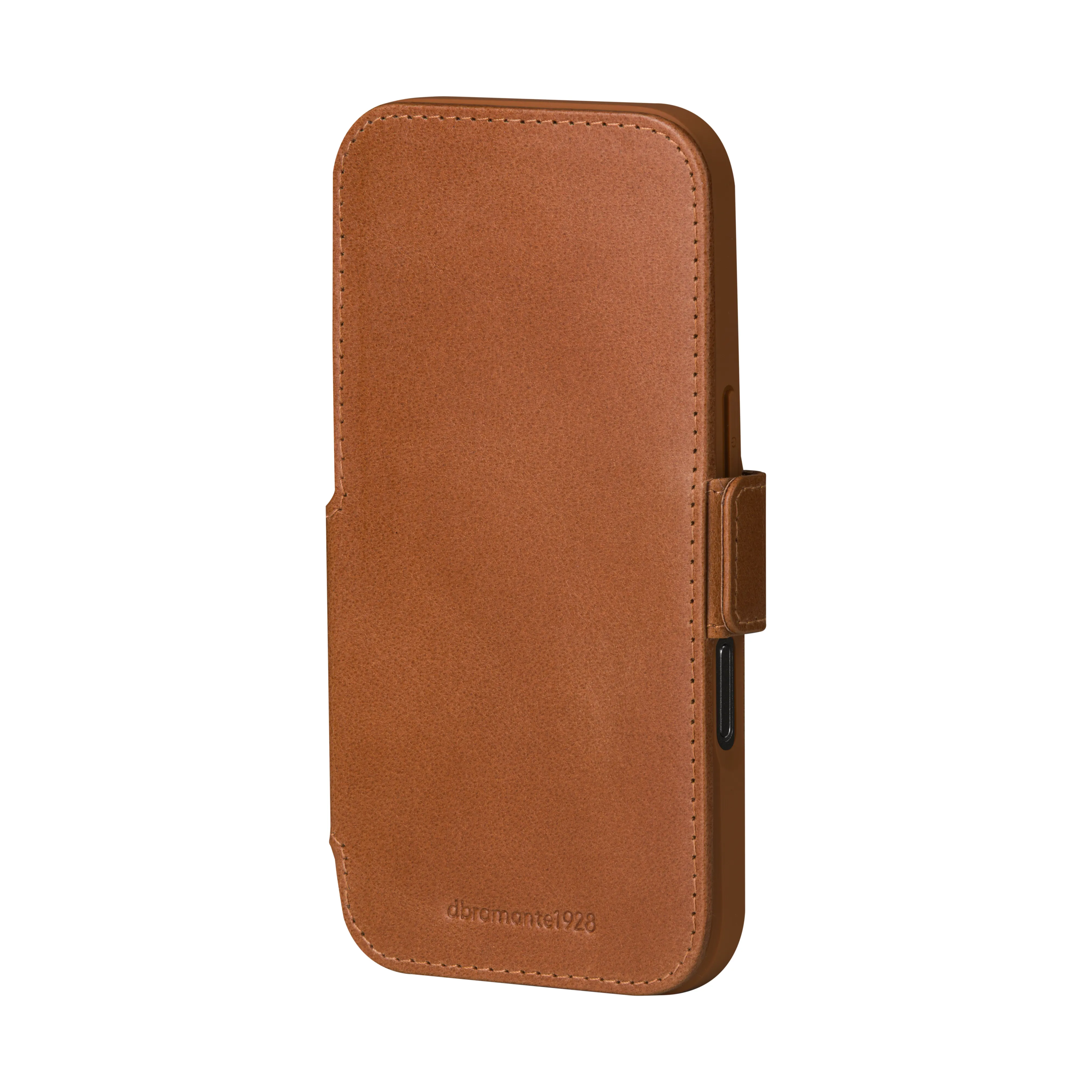 Dbramante1928 Copenhagen Wallet Case for iPhone 17 Pro, Brown