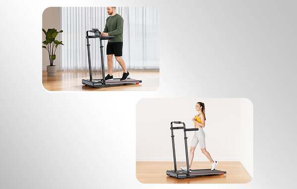 ACEZOE P20 3-in-1 Incline Foldable Electric Treadmill with Desk
