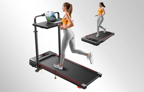 ACEZOE P20 3-in-1 Incline Foldable Electric Treadmill with Desk