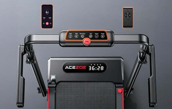 ACEZOE P20 3-in-1 Incline Foldable Electric Treadmill with Desk
