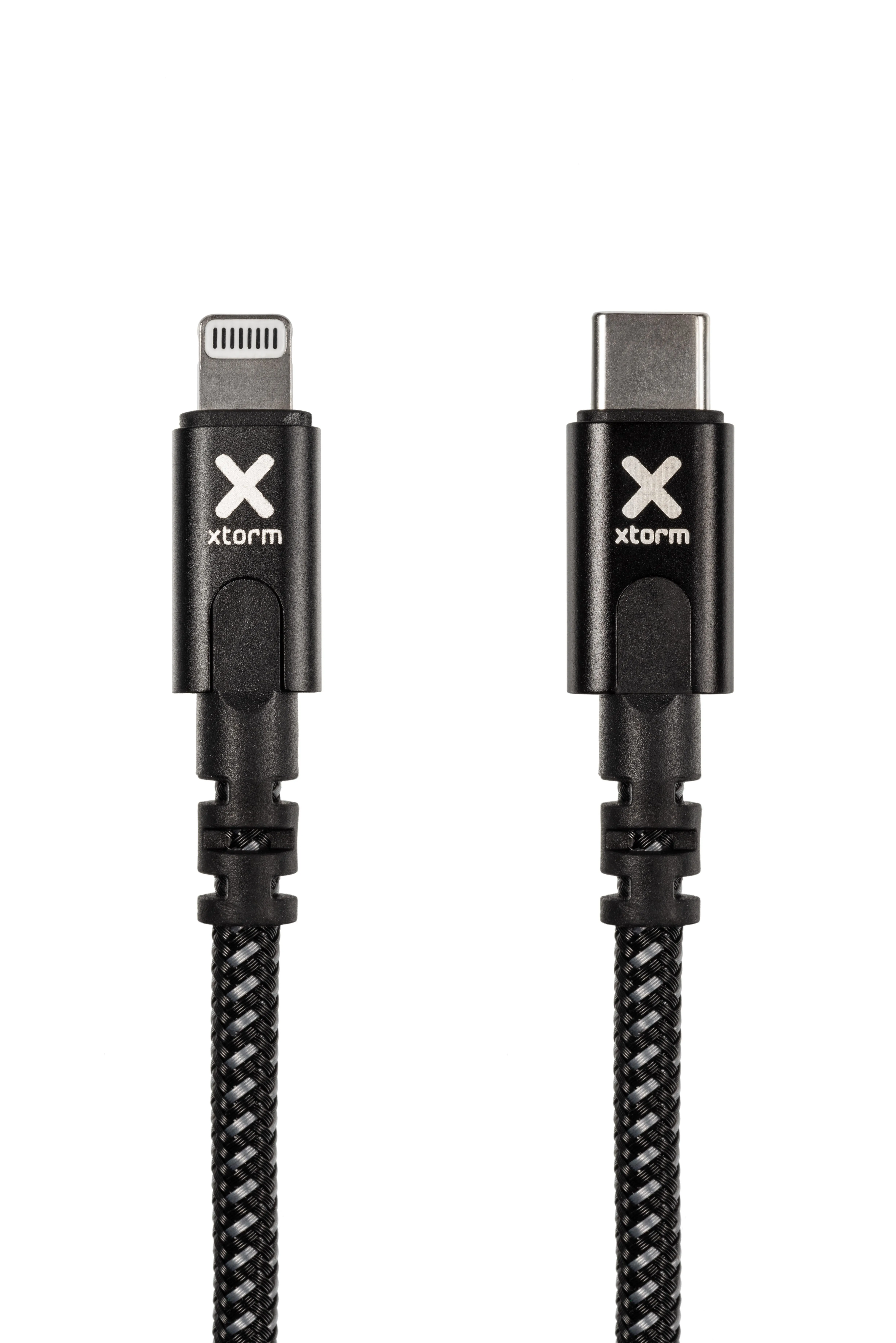 Xtorm Original USB-C - Lightning - cable, 3 m, Black