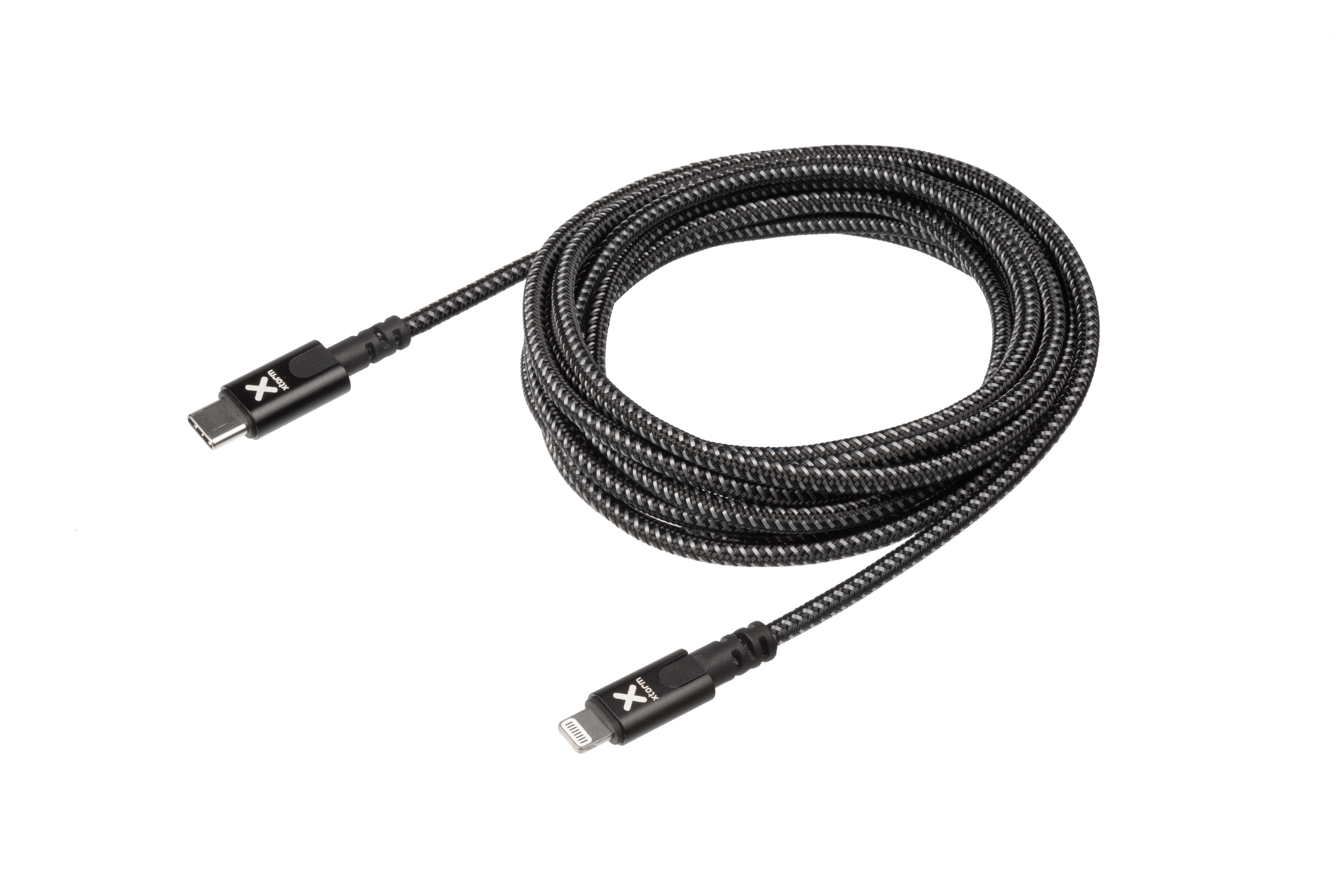 Xtorm Original USB-C - Lightning - cable, 3 m, Black