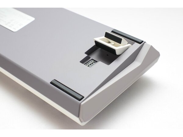 Ducky One 3 Mist Mini 60% Mechanical Gaming Keyboard, Cherry MX Brown, Mist/White