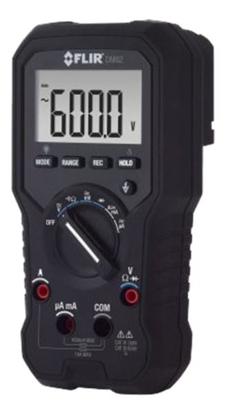 FLIR DM62, digital kompakt multimeter, kontaktl&ouml;s m&auml;tning,upp til 600V