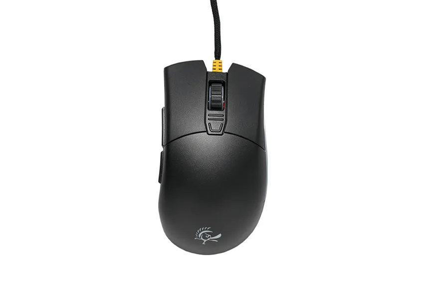 Ducky Secret M Retro Omron - spelmus, svart Ducky Secret M Retro Omron - spelmus, svart