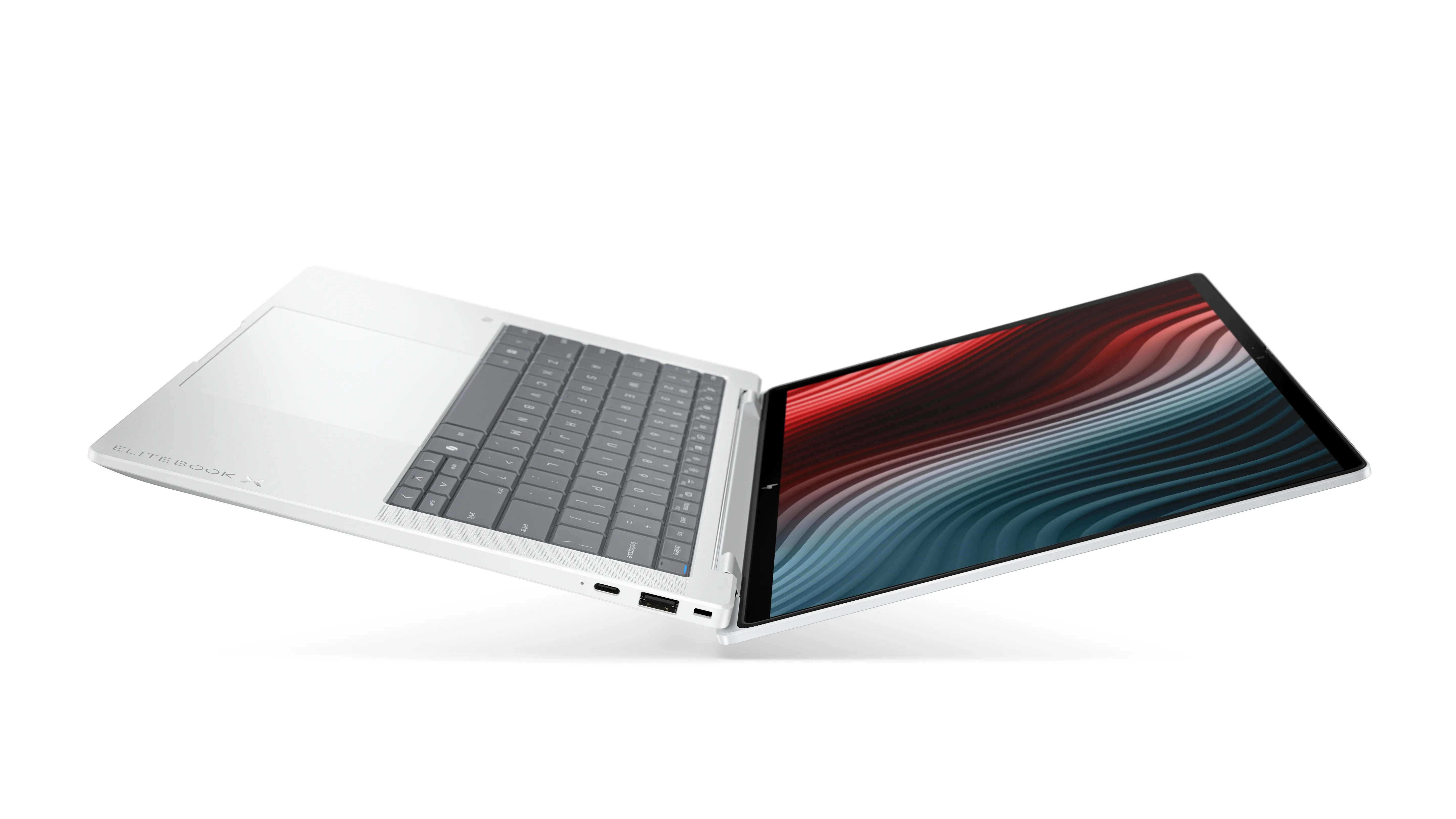 HP EliteBook 8 G2a 14.0" Ryzen AI 5 435, 16 GB, 512 GB, Win 11 Pro - b&auml;rbar dator, glacier silver