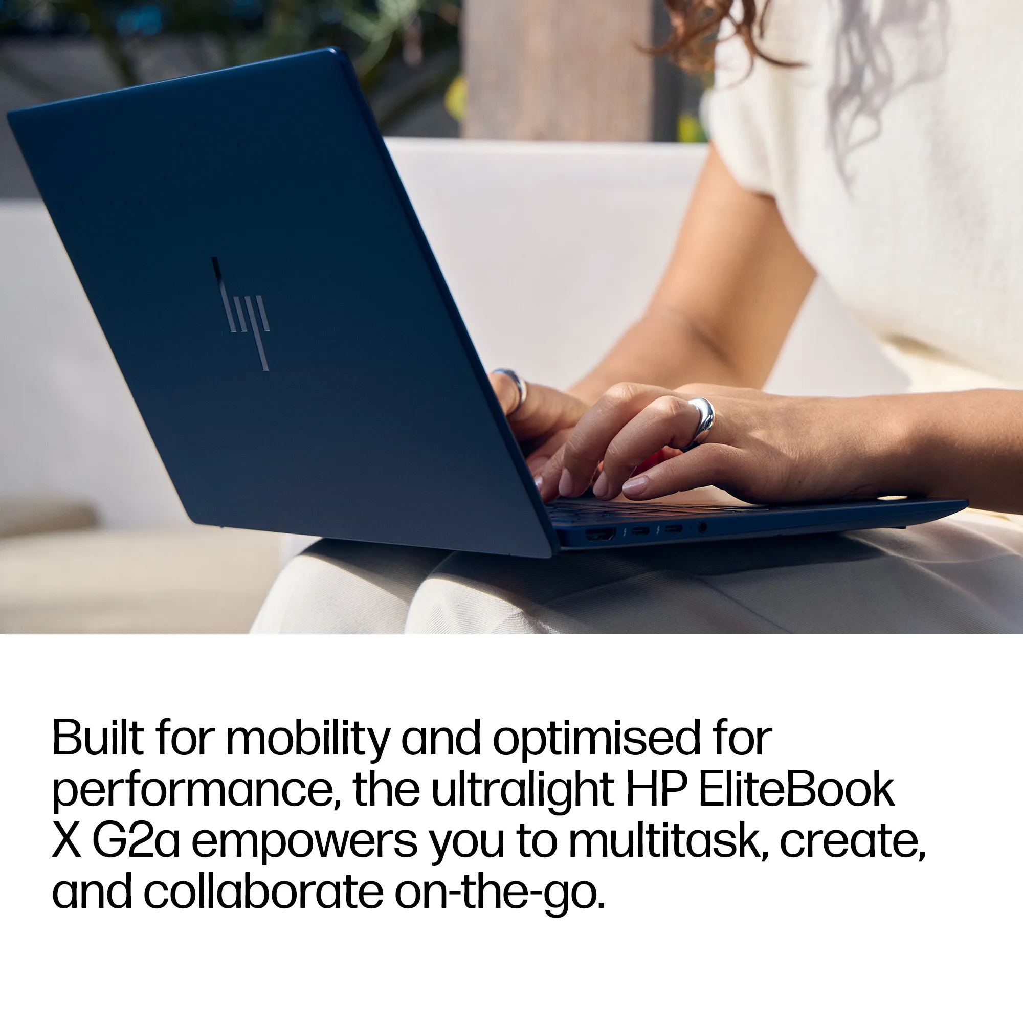 HP EliteBook 8 G2a 14.0" Ryzen AI 5 435, 16 GB, 512 GB, Win 11 Pro - b&auml;rbar dator, glacier silver
