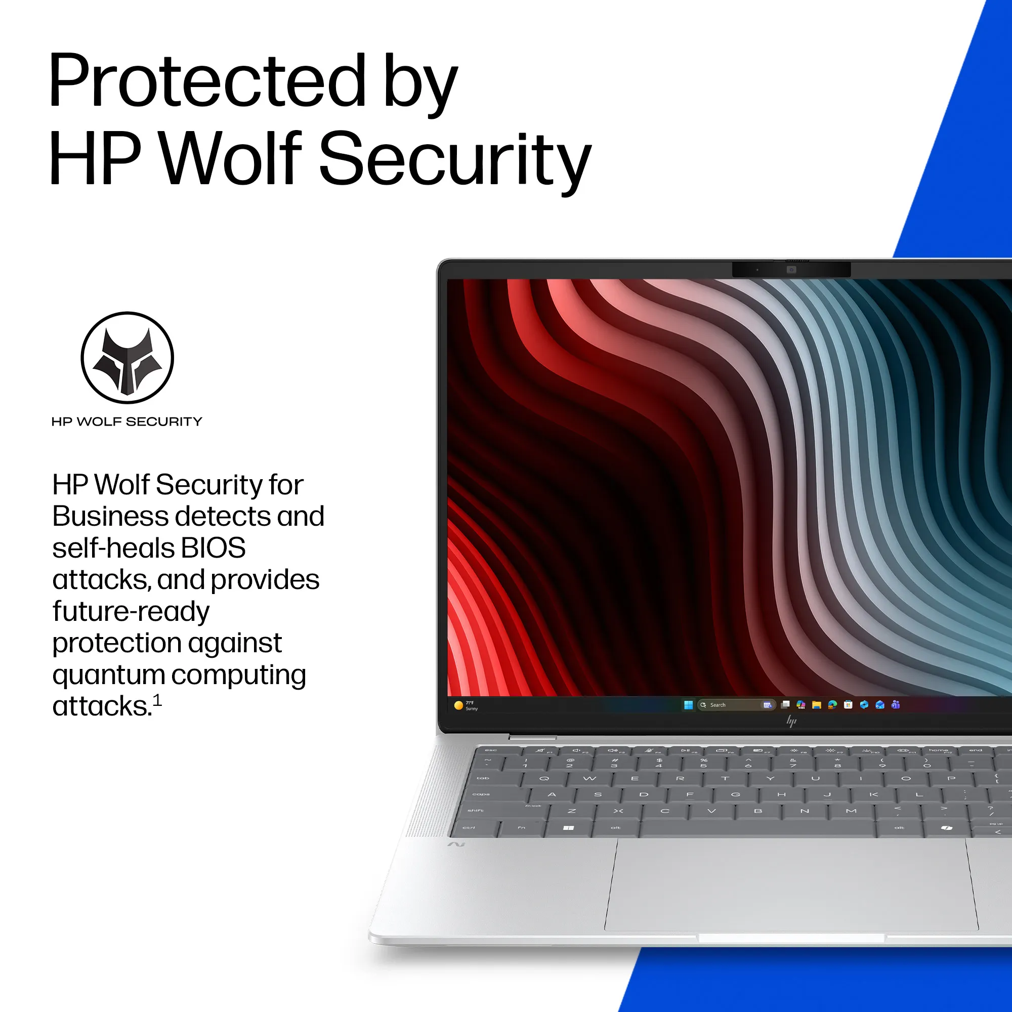HP EliteBook 8 G2a 14.0" Ryzen AI 5 435, 16 GB, 512 GB, Win 11 Pro - b&auml;rbar dator, glacier silver