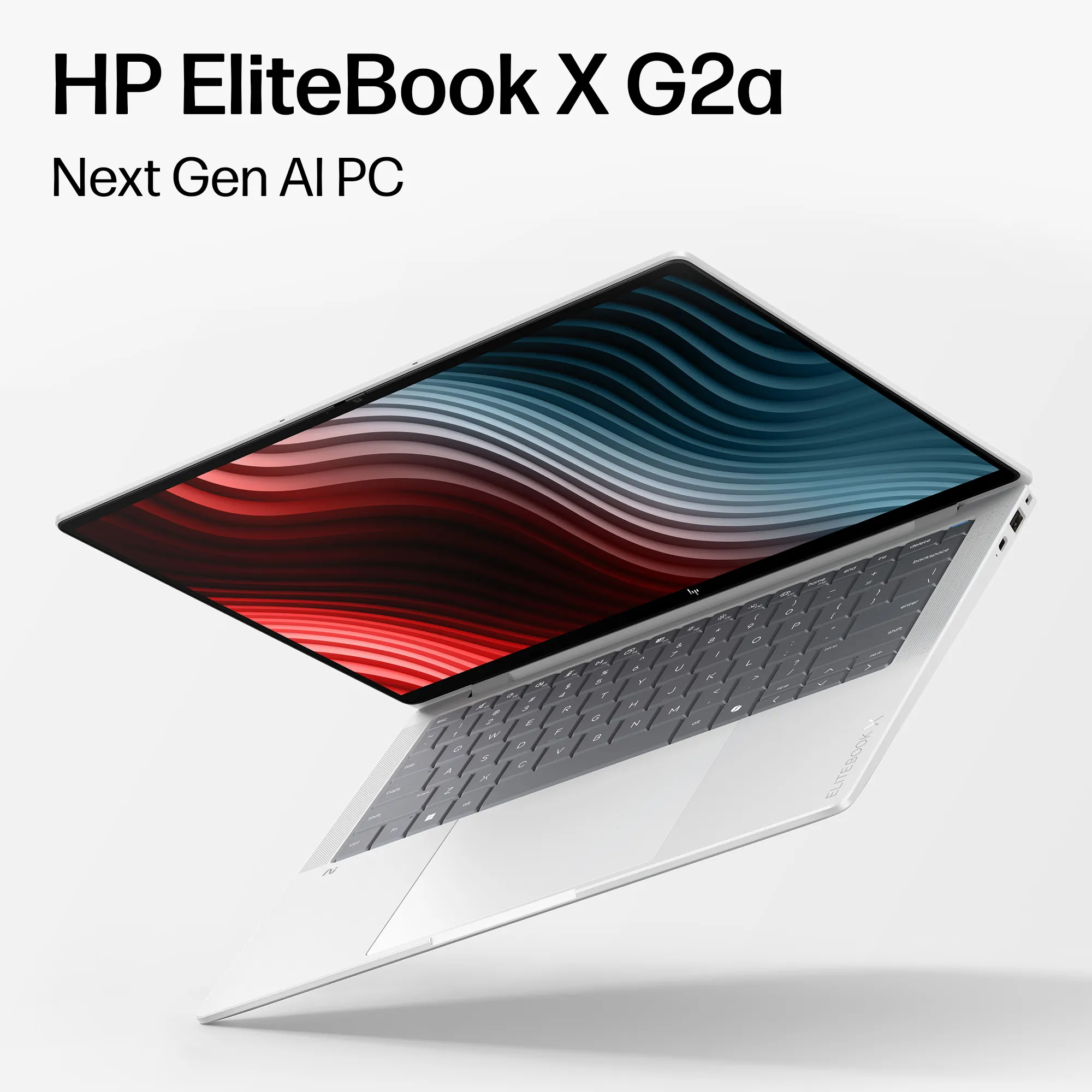 HP EliteBook 8 G2a 14.0" Ryzen AI 5 435, 16 GB, 512 GB, Win 11 Pro - b&auml;rbar dator, glacier silver