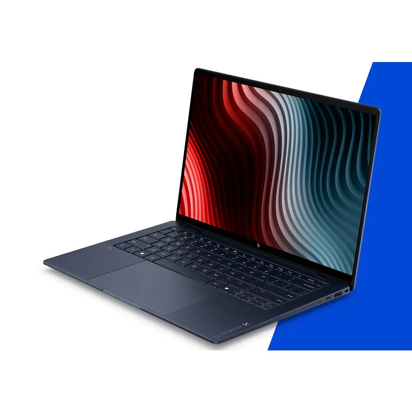 HP EliteBook 8 G2a 14.0" Ryzen AI 5 435, 16 GB, 512 GB, Win 11 Pro - b&auml;rbar dator, glacier silver