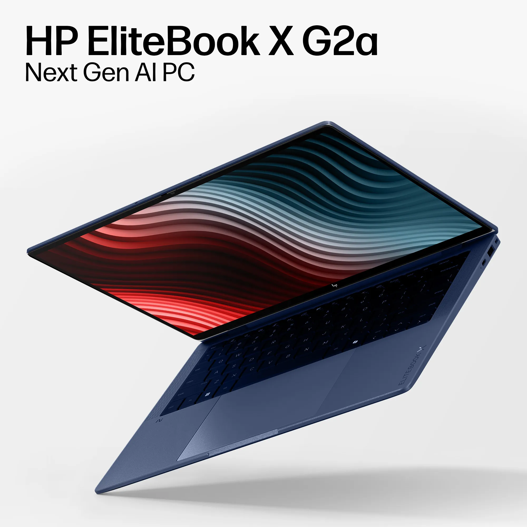 HP EliteBook 8 G2a 14.0" Ryzen AI 5 435, 16 GB, 512 GB, Win 11 Pro - b&auml;rbar dator, glacier silver
